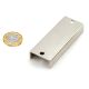 Ceramic Channel Magnet - 2-9/16 in. x 1-1/16 in. x 3/8 in. thick x 3/16 in. hole - 22.05lbs Pull