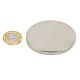 N42 Neodymium Disc Magnet - 2-1/4 in. dia x 3/16 in. thick - 50.05lbs Pull