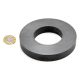 Y30BH Ceramic Ring Magnet - 4-1/32 in. O.D. x 2-1/32 in. I.D. x 19/32 in. thick - 19.85lbs Pull