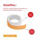 SteelFlex® 3/4 in. Wide Steel Tape - 3M Self-Adhesive / Gloss White