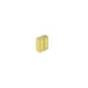 N50 Neodymium Square Gold Plated Magnet - 3/16 in. x 3/16 in. x 1/32 in. thick - 0.88lbs Pull