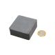 Ceramic Rectangular Magnet (C8 Grade 3) - 1-7/8 in. x 1-7/8 in. x 13/16 in. thick - 18.53lbs Pull