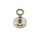 N42 Neodymium Clamping Magnet with M5 Eyebolt - 1 in. dia - 44.1lbs Pull