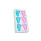 Baby Feet Shaped Magnets - Home & Office (7/8 in. dia x 5/32 in. high) (x12)