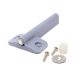 Grey Magnetic Catch - 3-1/4 in. / 4-7/8 in.