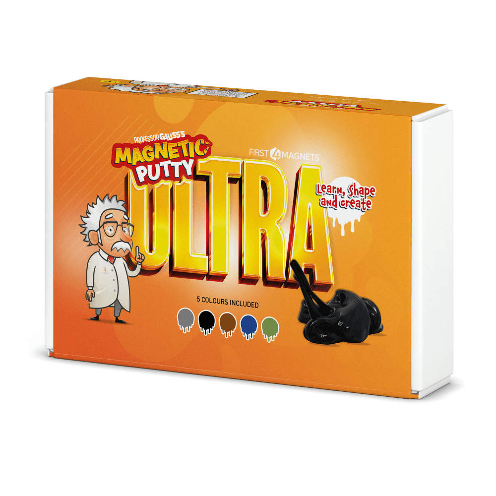 Professor Gauss™ Ultra Magnetic Putty Pack with Skittle Magnets